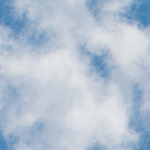 空と雲の無料背景画像1（サムネイル）