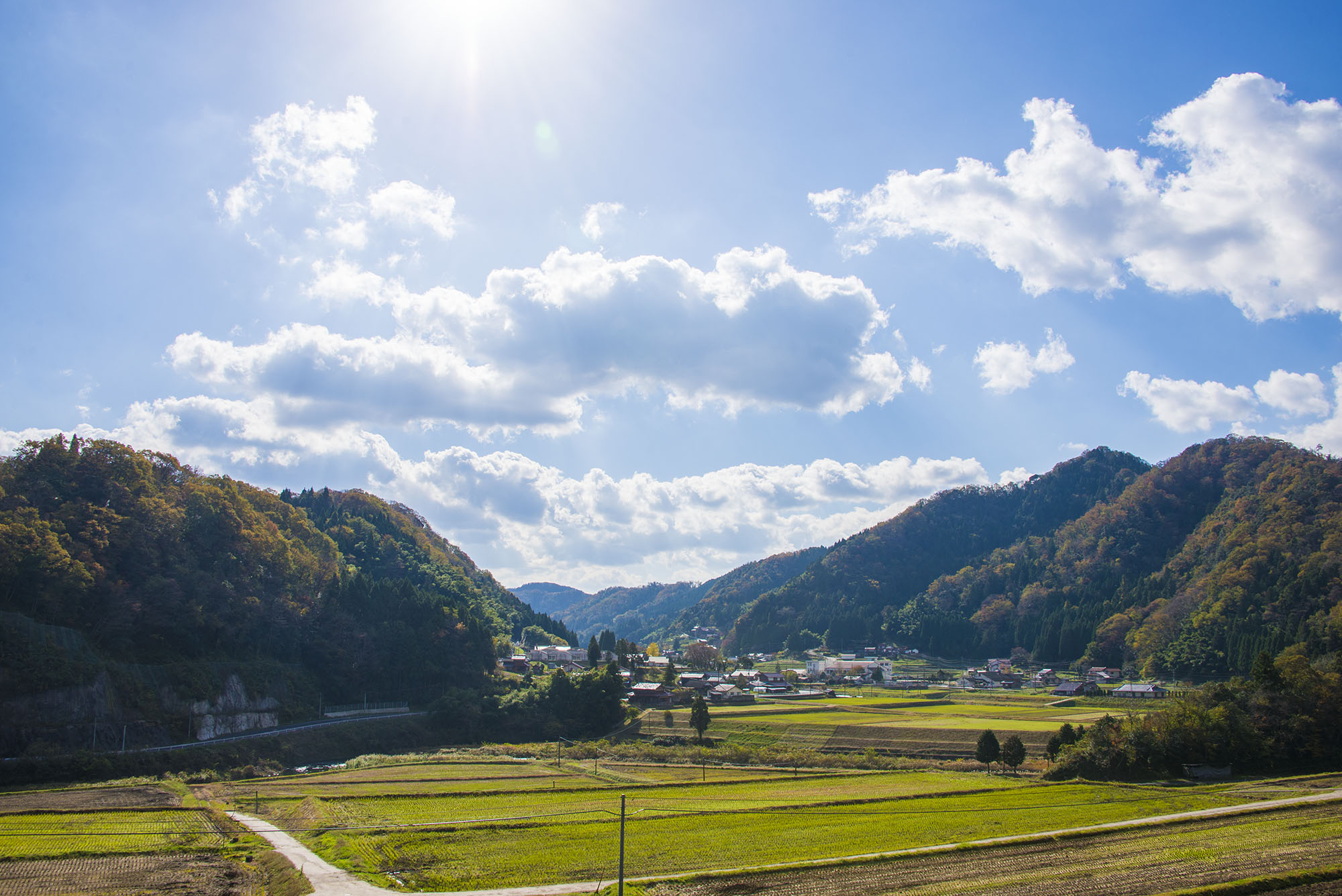日本の風景写真7（田舎風景・2014年11月撮影） フリー写真素材 カフィネット