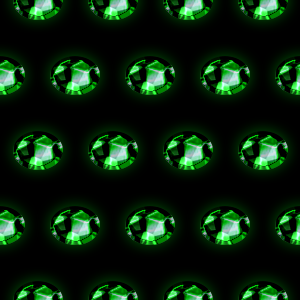 宝石（緑色）の無料背景画像