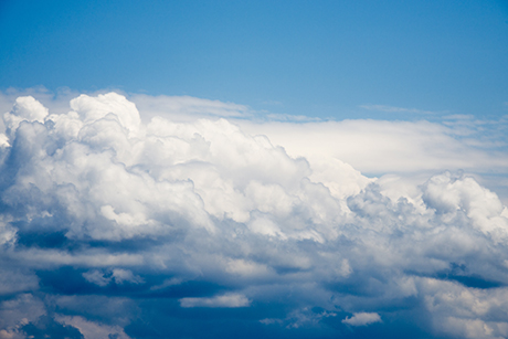 空と雲のフリー写真素材2