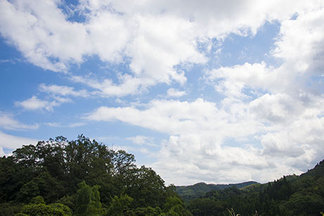 空と雲のフリー写真素材12（2014年8月撮影）