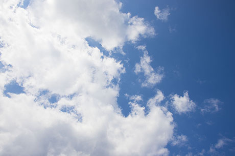 空と雲のフリー写真素材6（2014年8月撮影）
