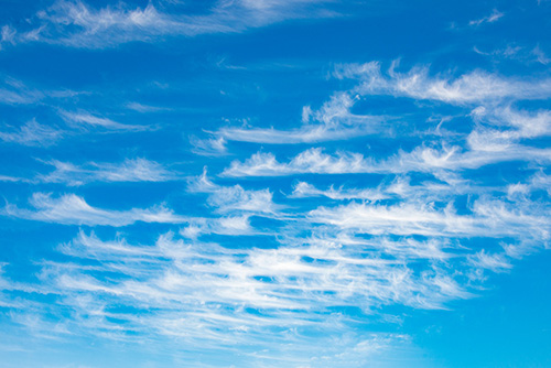 2016年9月撮影のフリー写真素材183「青空と雲」