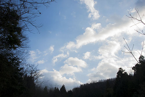フリー写真素材202「青空と白い雲」
