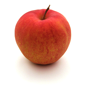 シンプルなリンゴの無料背景画像