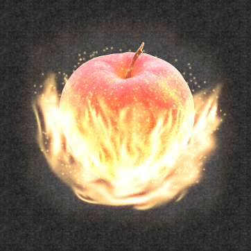 焼きリンゴの無料背景画像