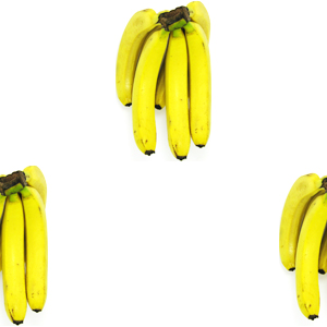 シンプルなバナナの無料背景画像
