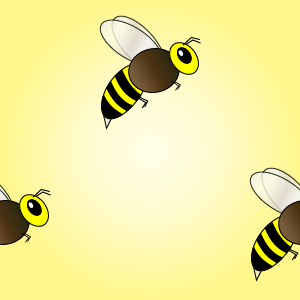 ミツバチの無料背景画像