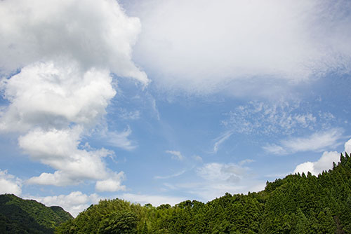フリー写真素材168「青空と雲」