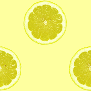 レモン（黄色）の無料背景画像