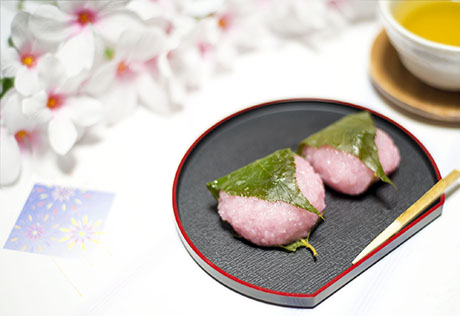 桜餅のフリー写真素材1