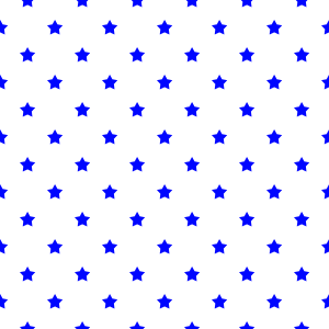 青色の星柄（無料背景画像）