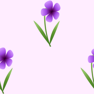 スミレの花（紫色）の無料背景画像