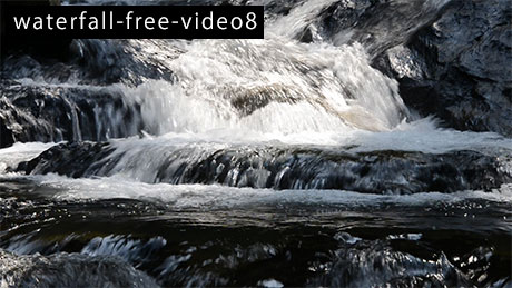 滝のフリー動画素材8